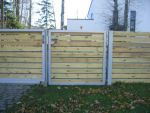 Jalgvärav puitlaudisega